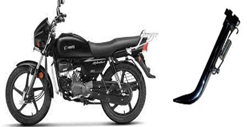 Hero Splendor Plus I3S Self Start Side Stand with Spring pack of 1. Hero Splendor Plus I3S Self Start Side Stand with Spring pack of 1.