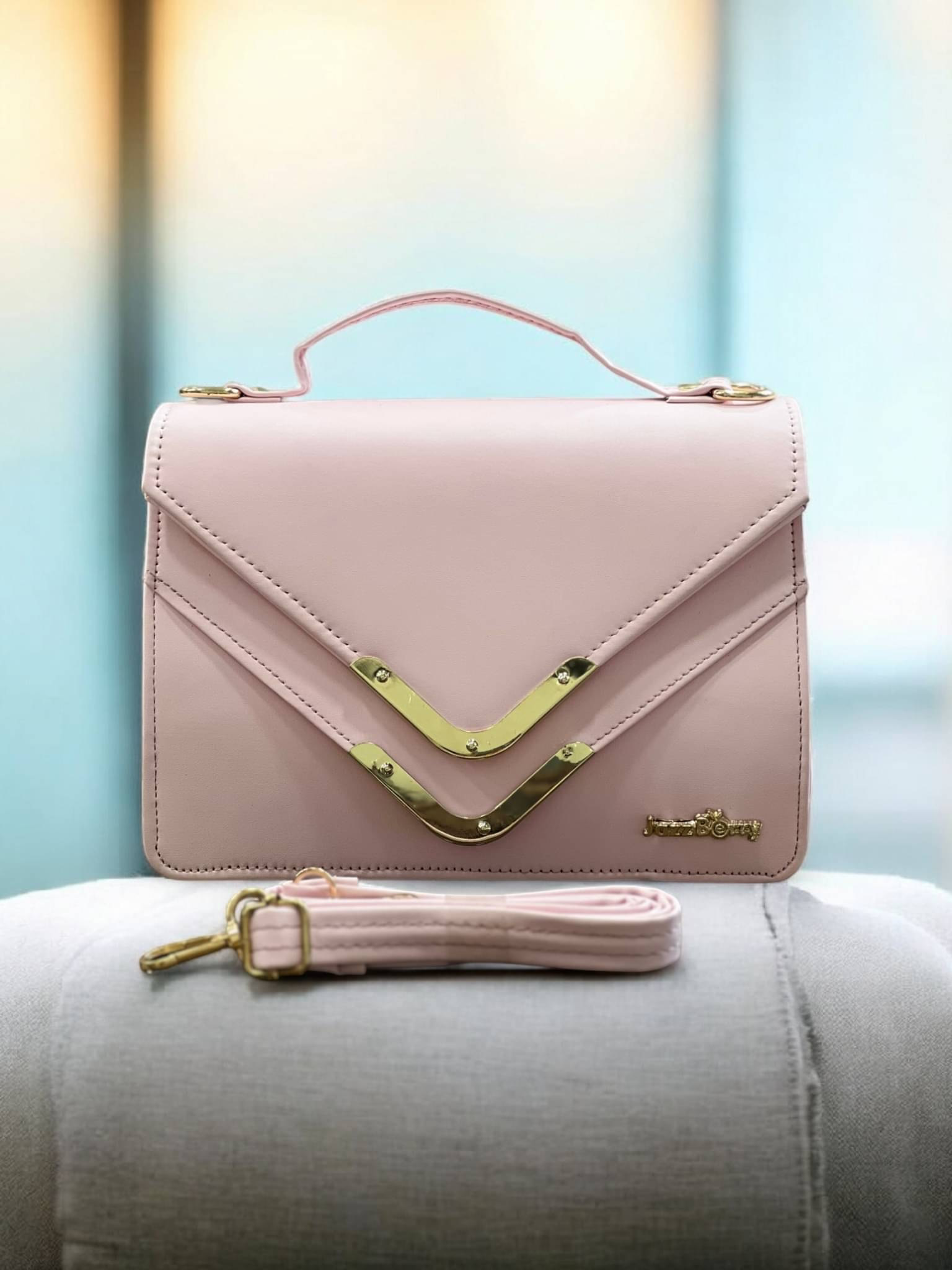     			Jazzberry Sling Bag PU Set of 1 ( Pink )