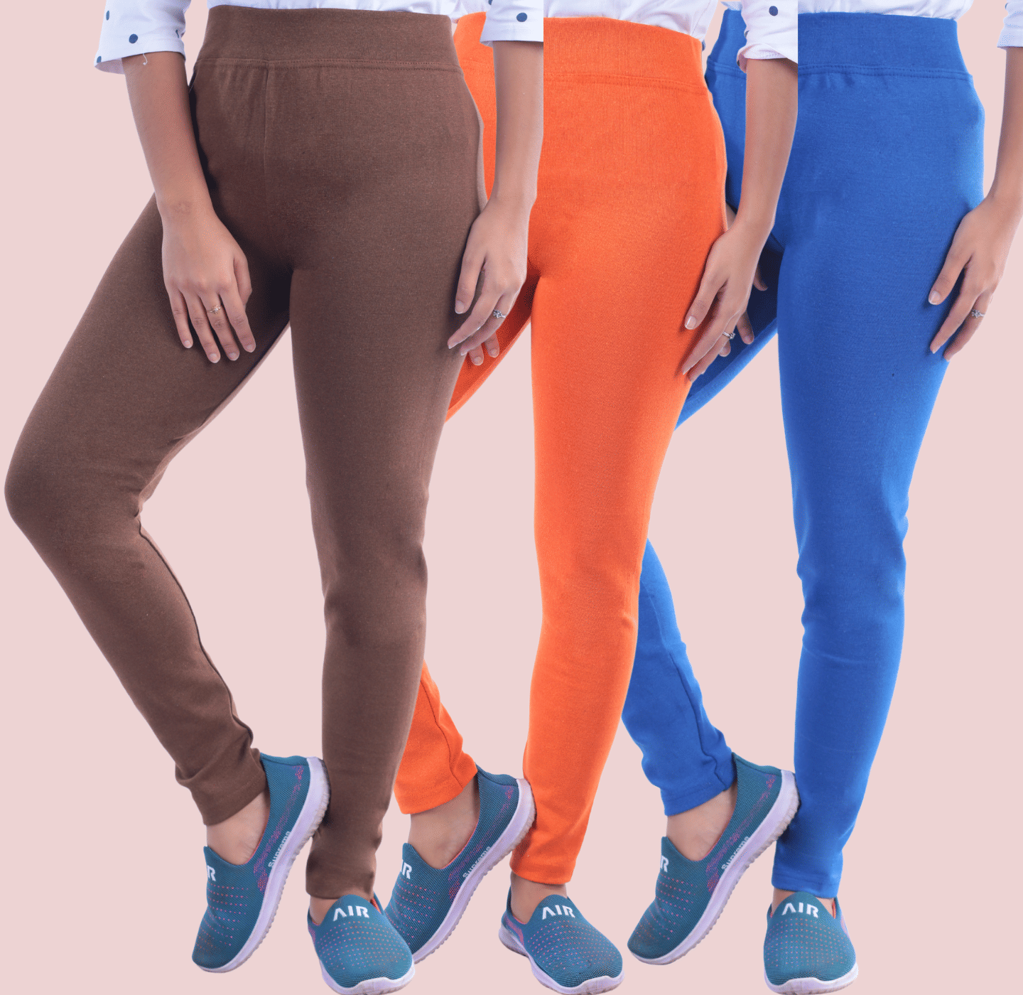    			KARARO JEGGINGS Women Cotton Blend Skinny Fit Jegging