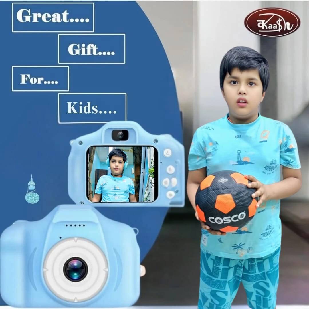     			Kaash collections Kids Camera for Girls Boys | Digital Selfie Camera Toy for Kids,13MP 1080P HD Digital Video Camera for Toddlers Birthday Gift