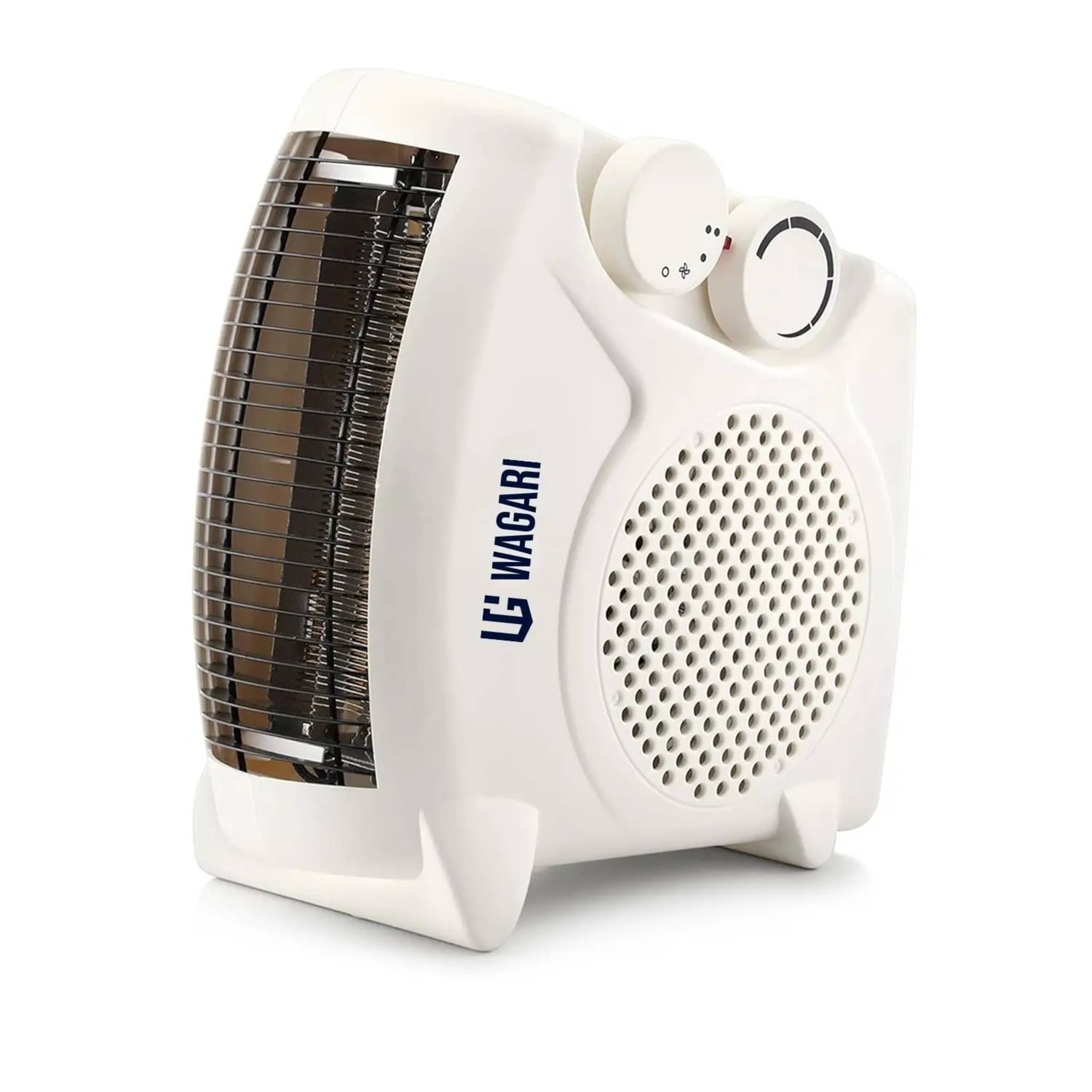     			Kadio Portable Room Heater White Fan Heater