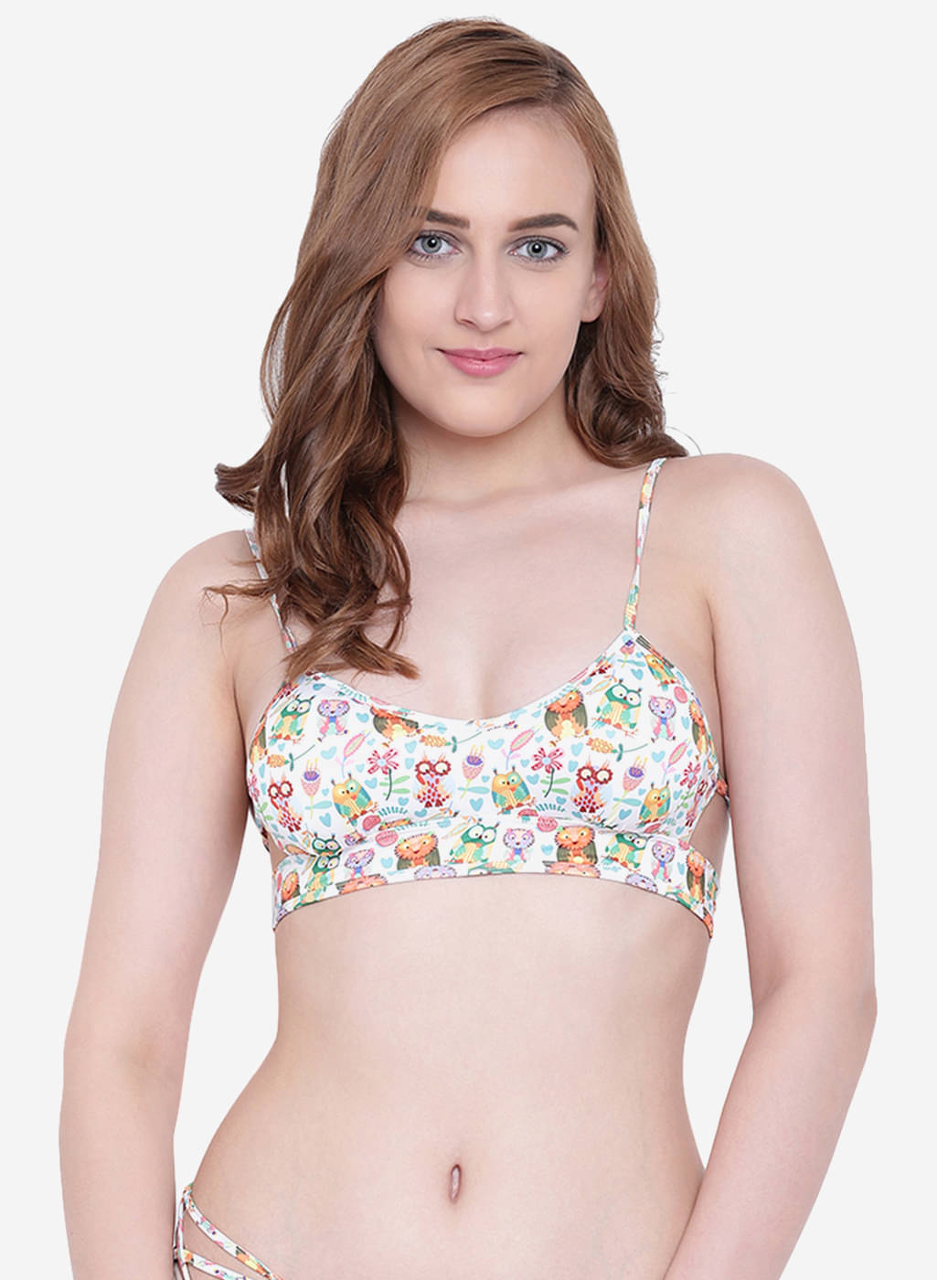 La Intimo Pack of 1 Polyester Lightly Padded Plunge Bra For Women ( Multicolor2 ) La Intimo Pack of 1 Polyester Lightly Padded Plunge Bra For Women ( Multicolor2 )