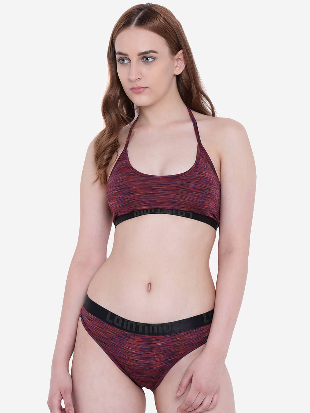 La Intimo Spandex Red Bikini - Pack of 2 La Intimo Spandex Red Bikini - Pack of 2