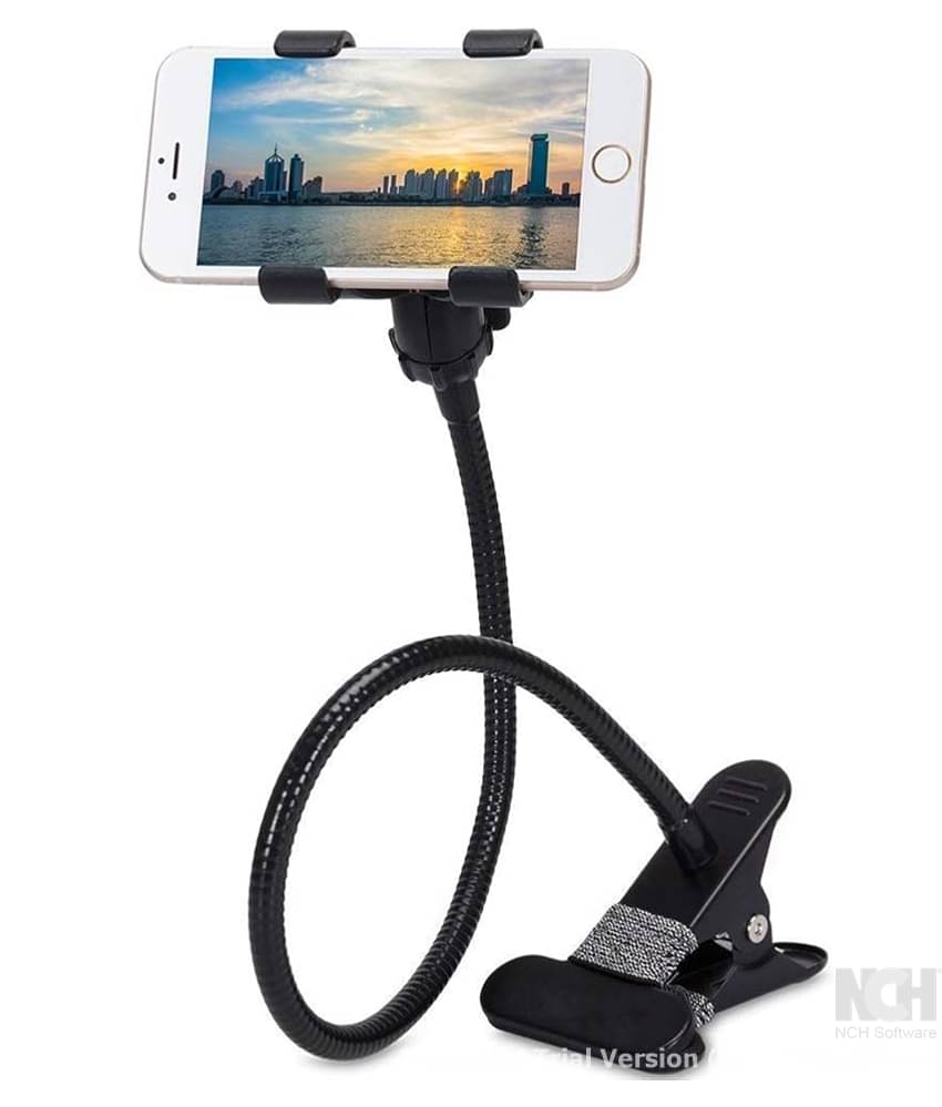 Lakkad Dashboard & Windshield Single Clamp Bike Mobile Holder - Black Lakkad Dashboard & Windshield Single Clamp Bike Mobile Holder - Black