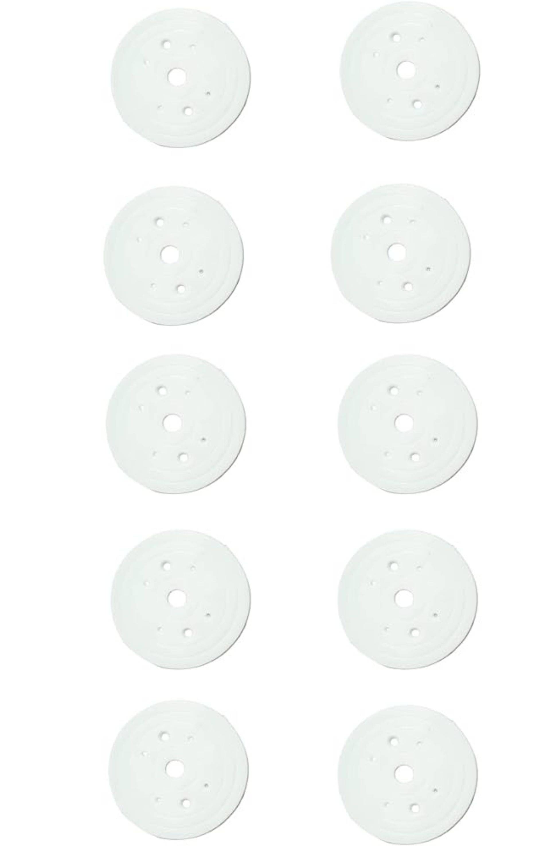     			MARU/VENUS PVC Round Sheet 3.5" (Small) – CP-01, Pack of 10 | For Electrical Fittings