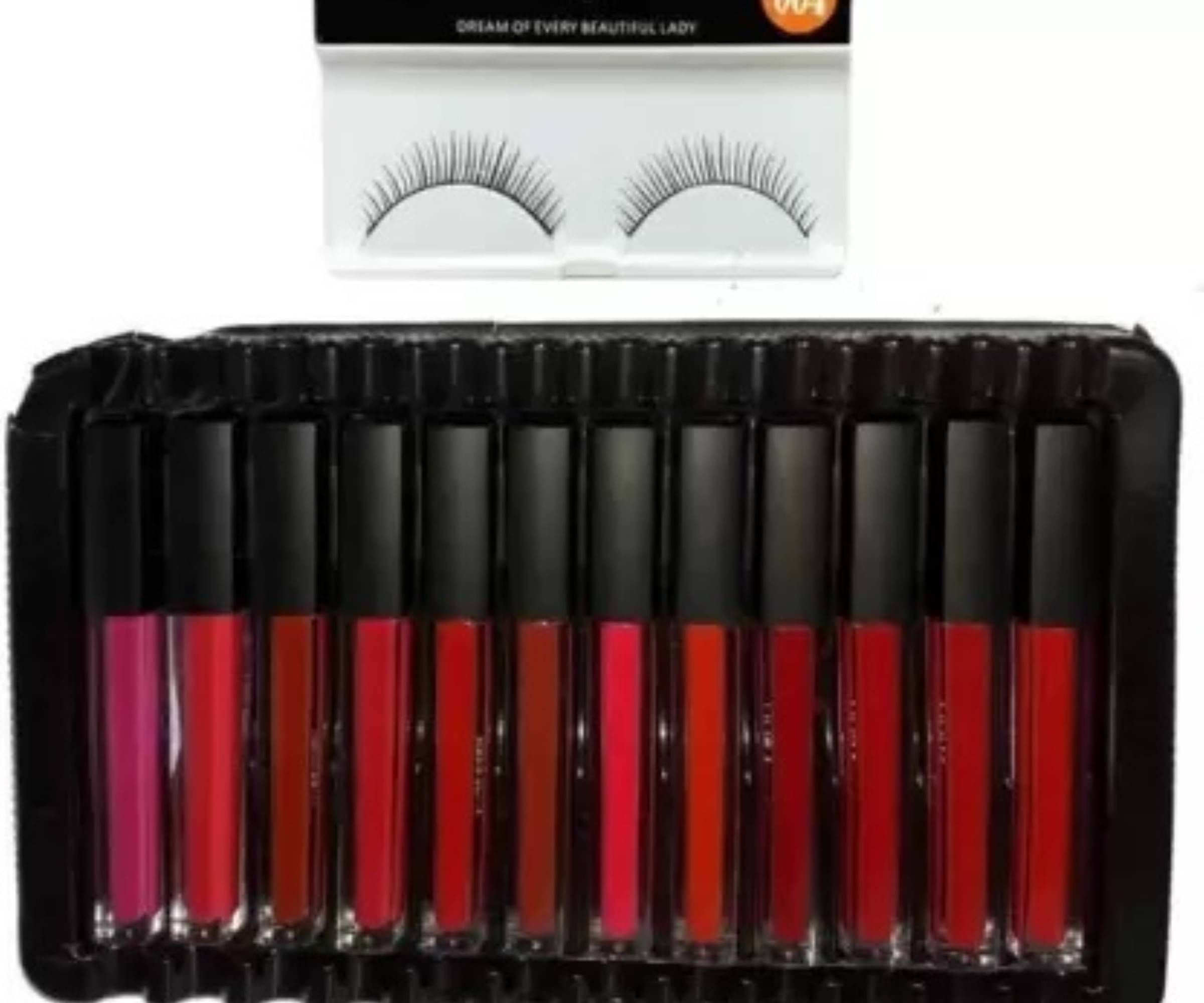     			Mixonshun Makeup Kit ( Lipstick , Eyelash )