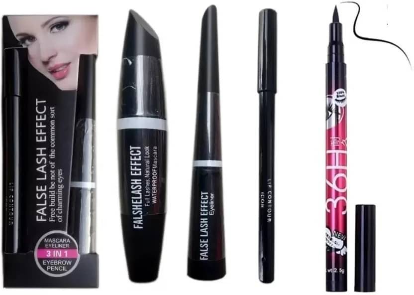     			Mixonshun Makeup Kit ( Mascara::eyeliner::eyebrow pencil )