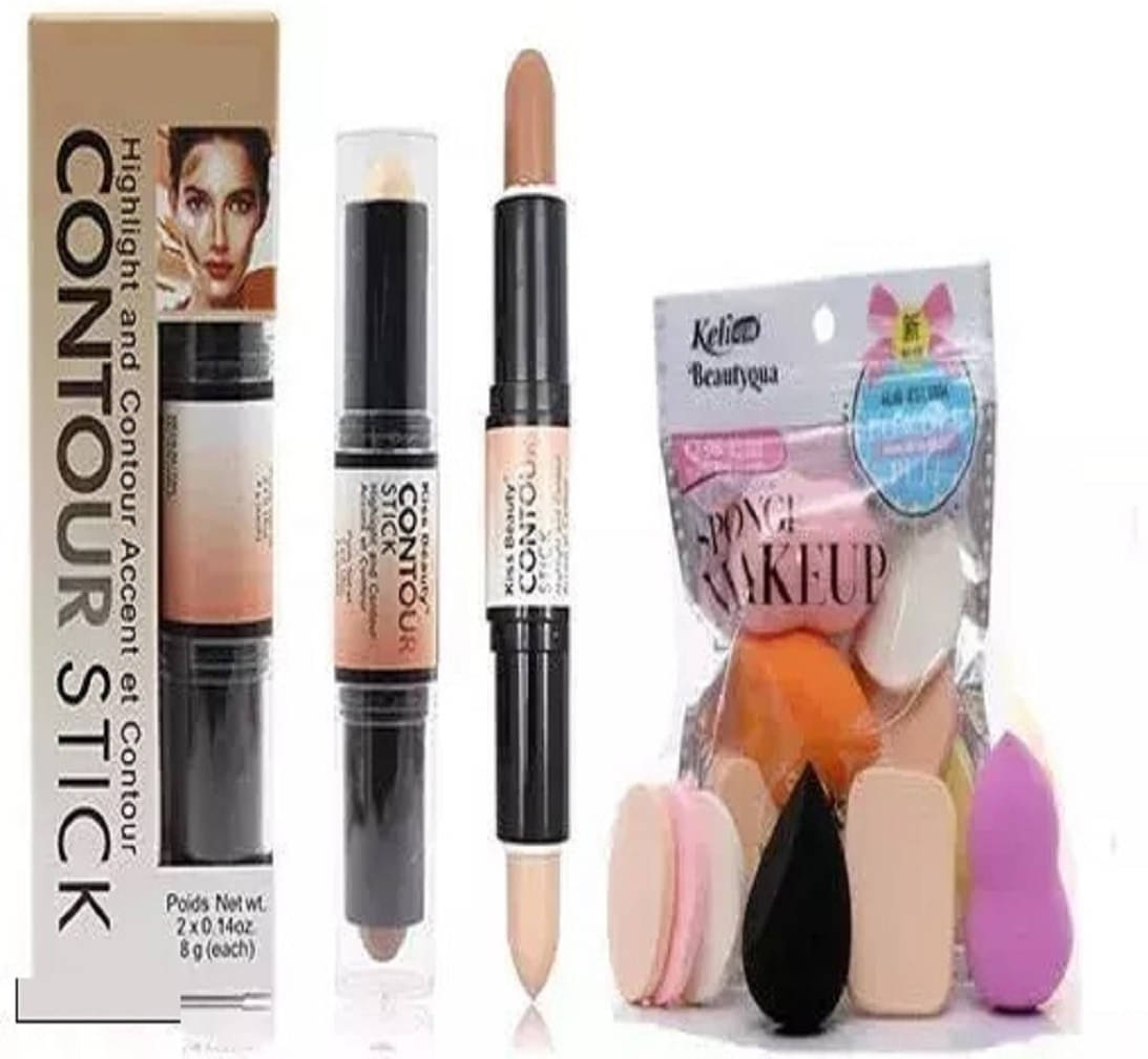     			Mixonshun Makeup Kit ( contour::blender )
