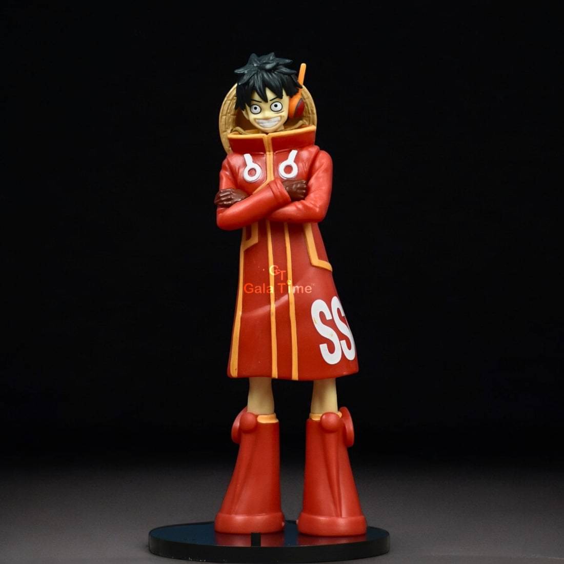     			Monkey D. Luffy SS Red Coat Action Figure One Piece Anime Collectible Toy for Display & Fans Best for boys Teen Men Perfect for Gifting