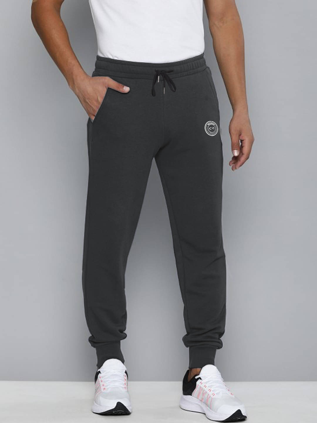     			Mountain colours Charcoal Cotton Blend Men's Sports Trackpants ( Pack of 1 )