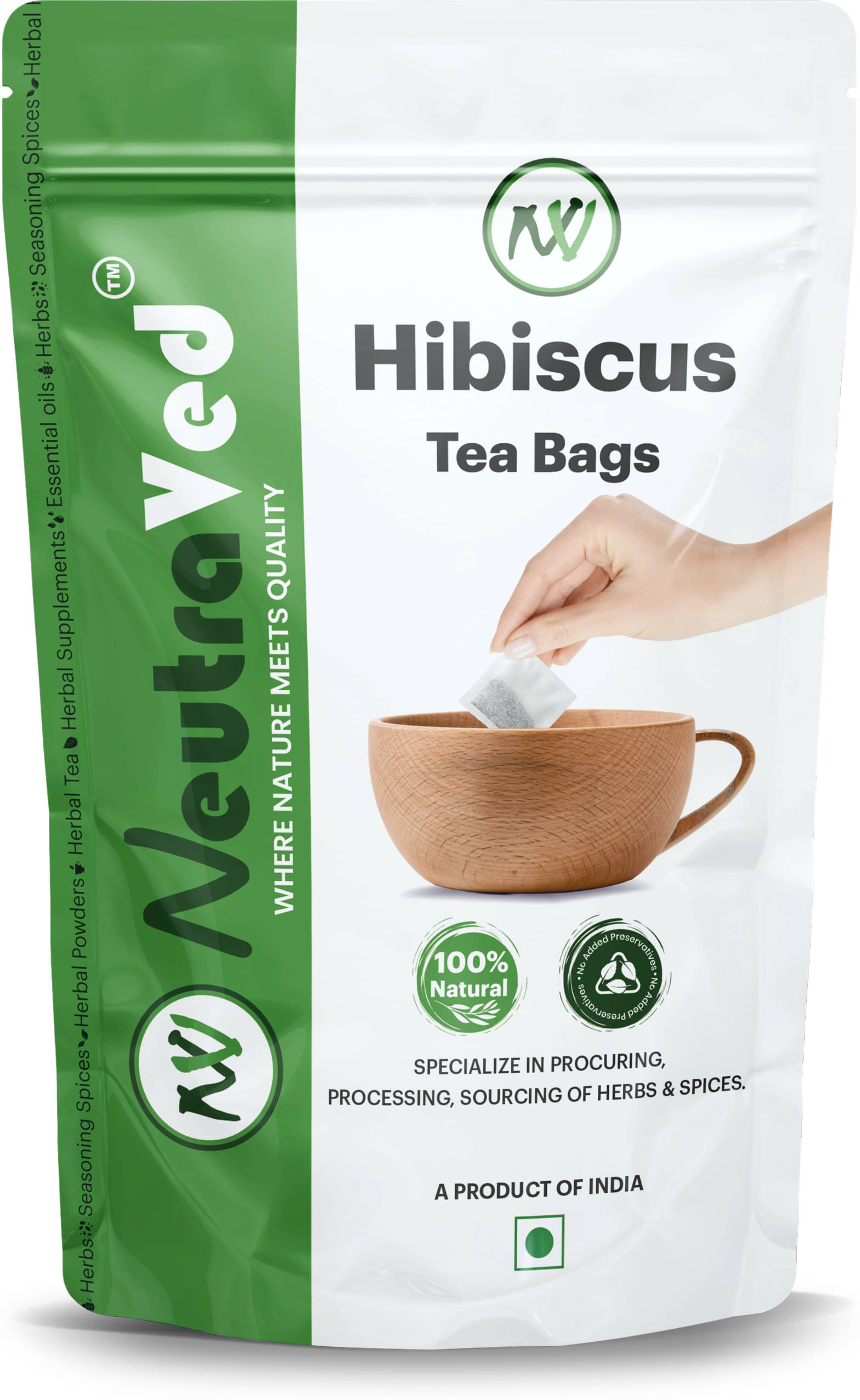     			NeutraVed Hibiscus Tea Bags 40 gm