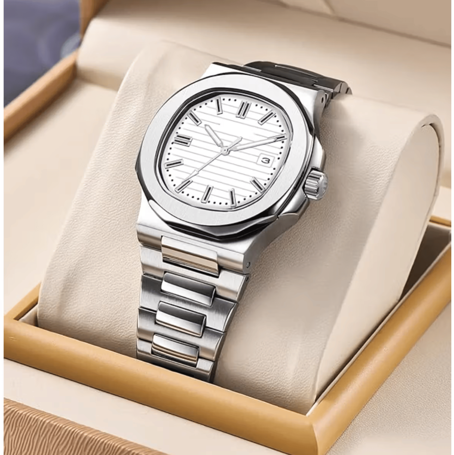     			Newman Silver Metal Analog Men's Watch