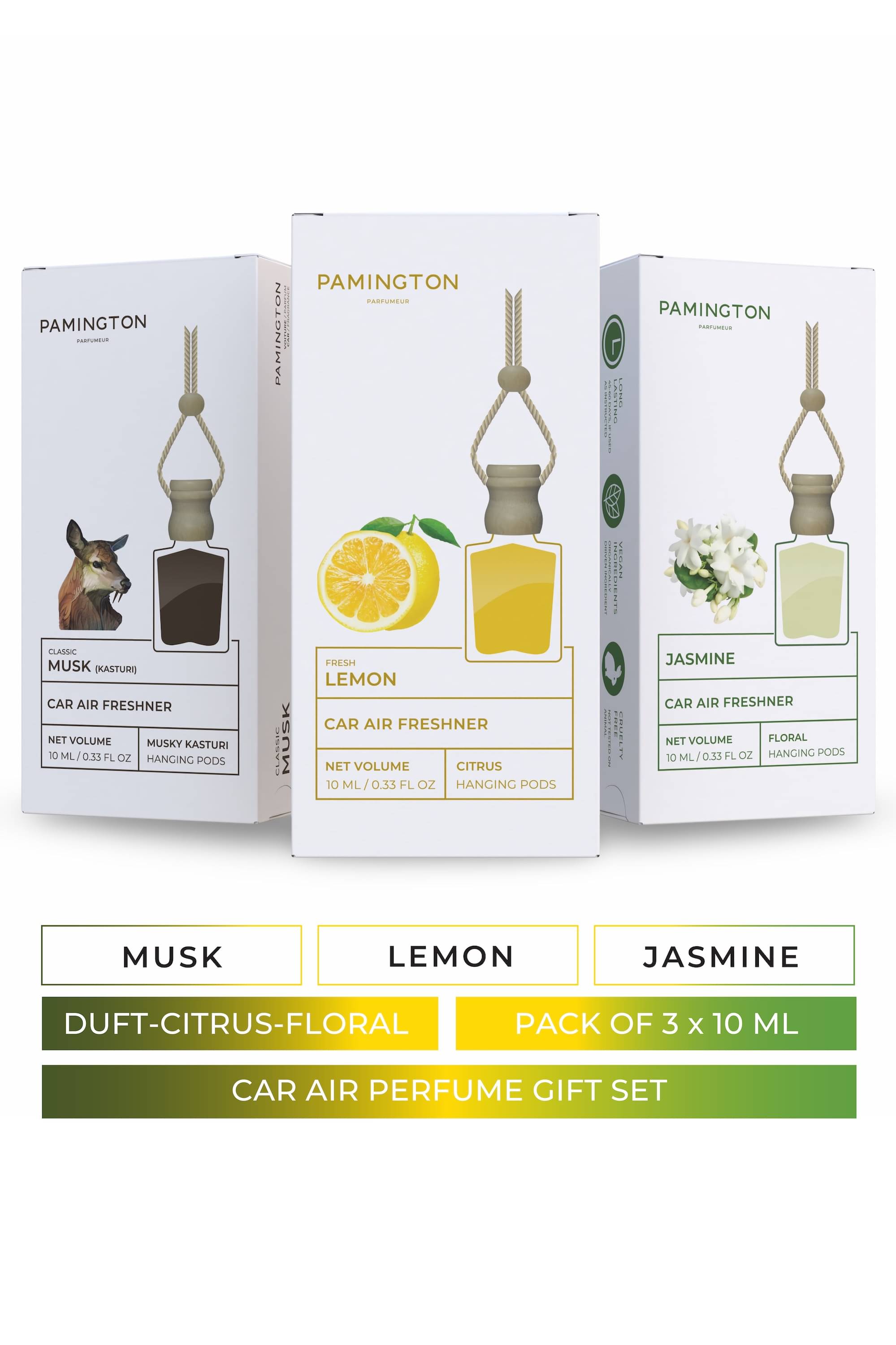     			PAMINGTON Car Perfume for Hanging Usage Floral