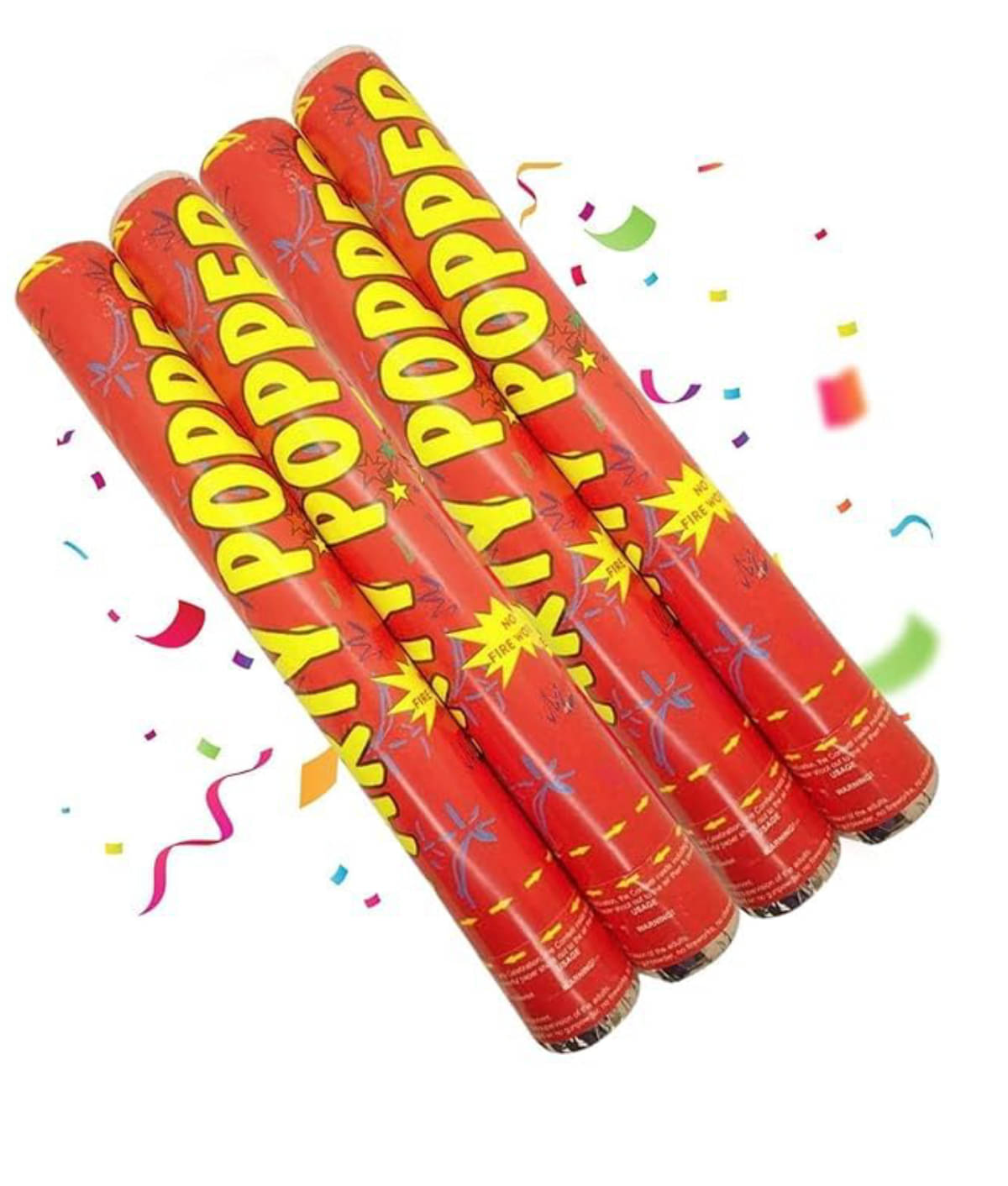     			Pick Purchase Party Multicolor Party Poppers, 30 cm, 2 Pieces, for Birthday, Wedding, Anniversary, Celebration (2)  (Any Random Popper Will Be Sent)