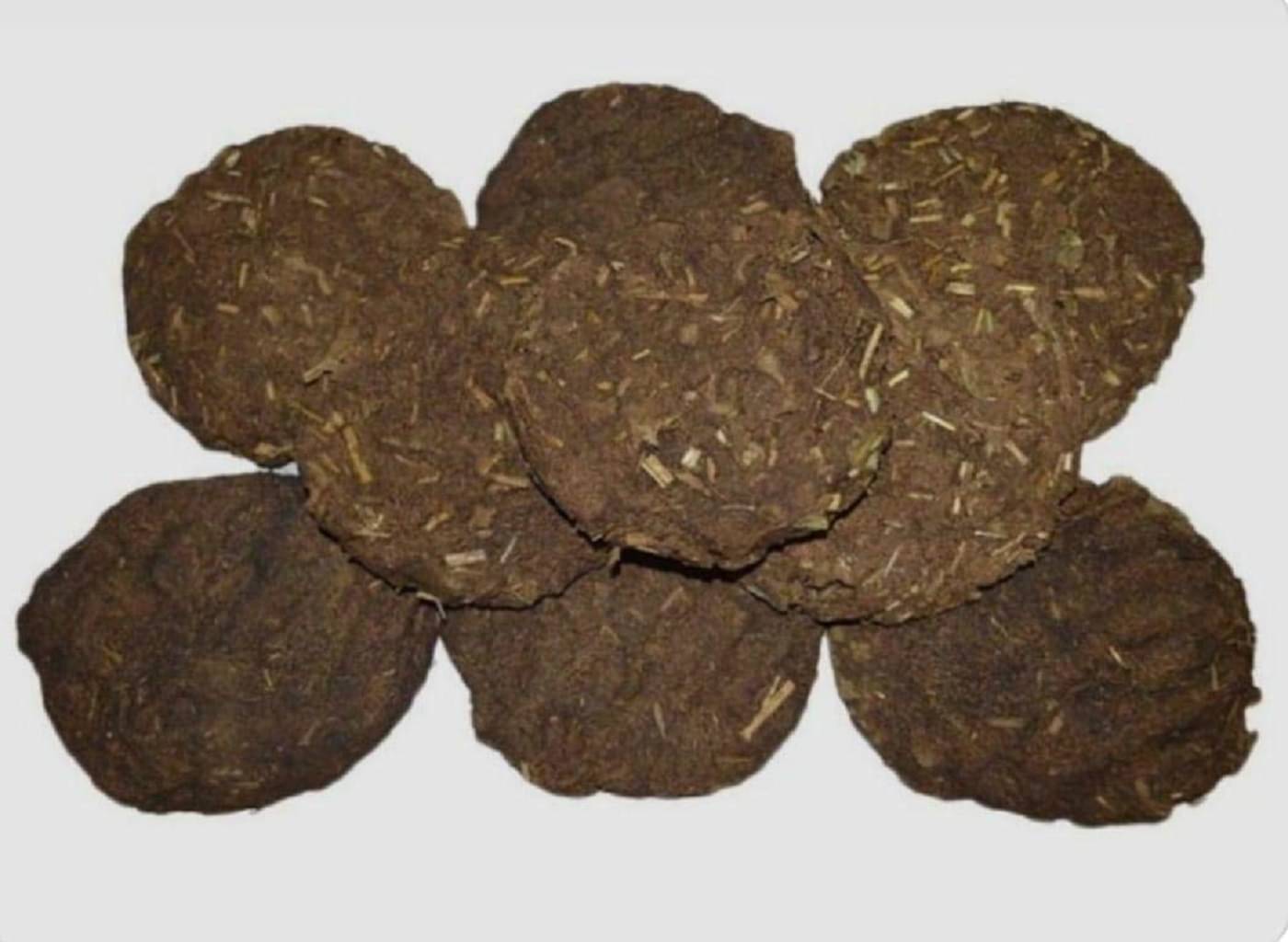     			Pure Cow Dung Cakes - Gobar Upla for Hawan and Indian Rituals Dia Pack 10