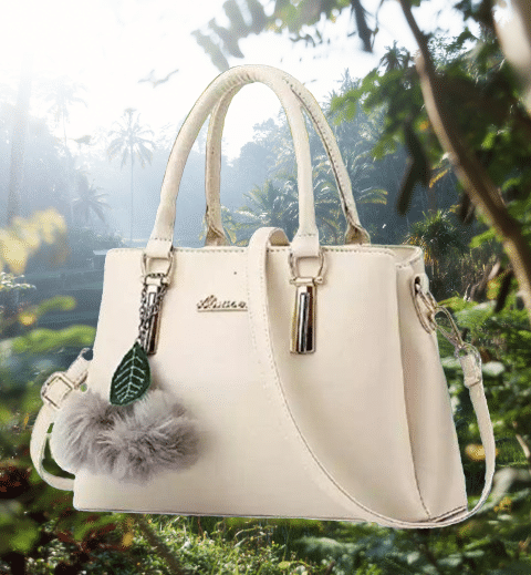     			THE MONAIN CEAPT Shoulder Bag PU Set of 1 ( White )