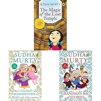 The Magic of the Lost Temple + Grandma's Bag of Stories + How I Taught My Grandmother to Read: And Other Stories(Set of 3 Books) The Magic of the Lost Temple + Grandma's Bag of Stories + How I Taught My Grandmother to Read: And Other Stories(Set of 3 Books)