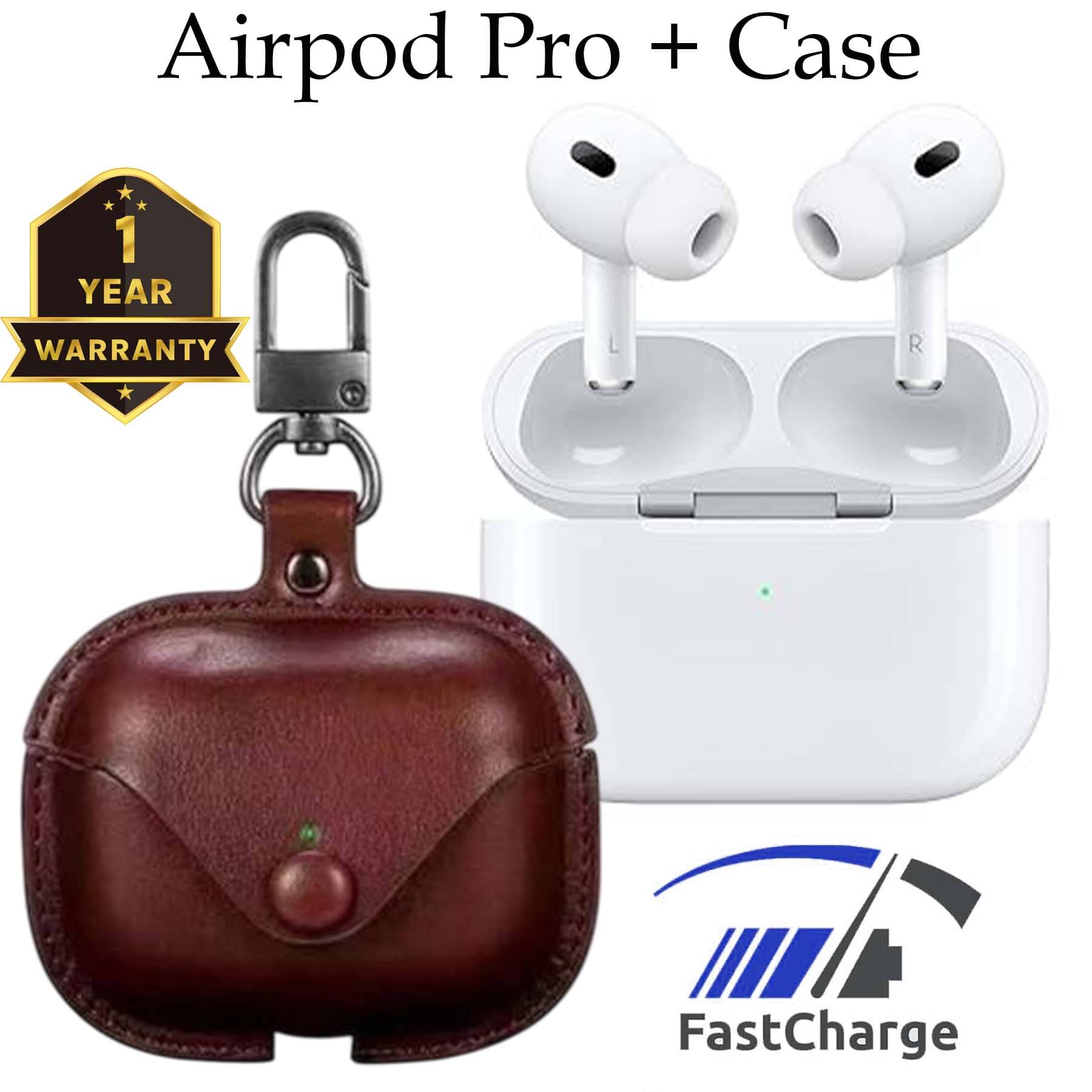     			U7 Airbuds, Bluetooth Headphone with Protective Case, Fast Charging, 3D Sound, Low Latency & Upto 30Hr Playtime