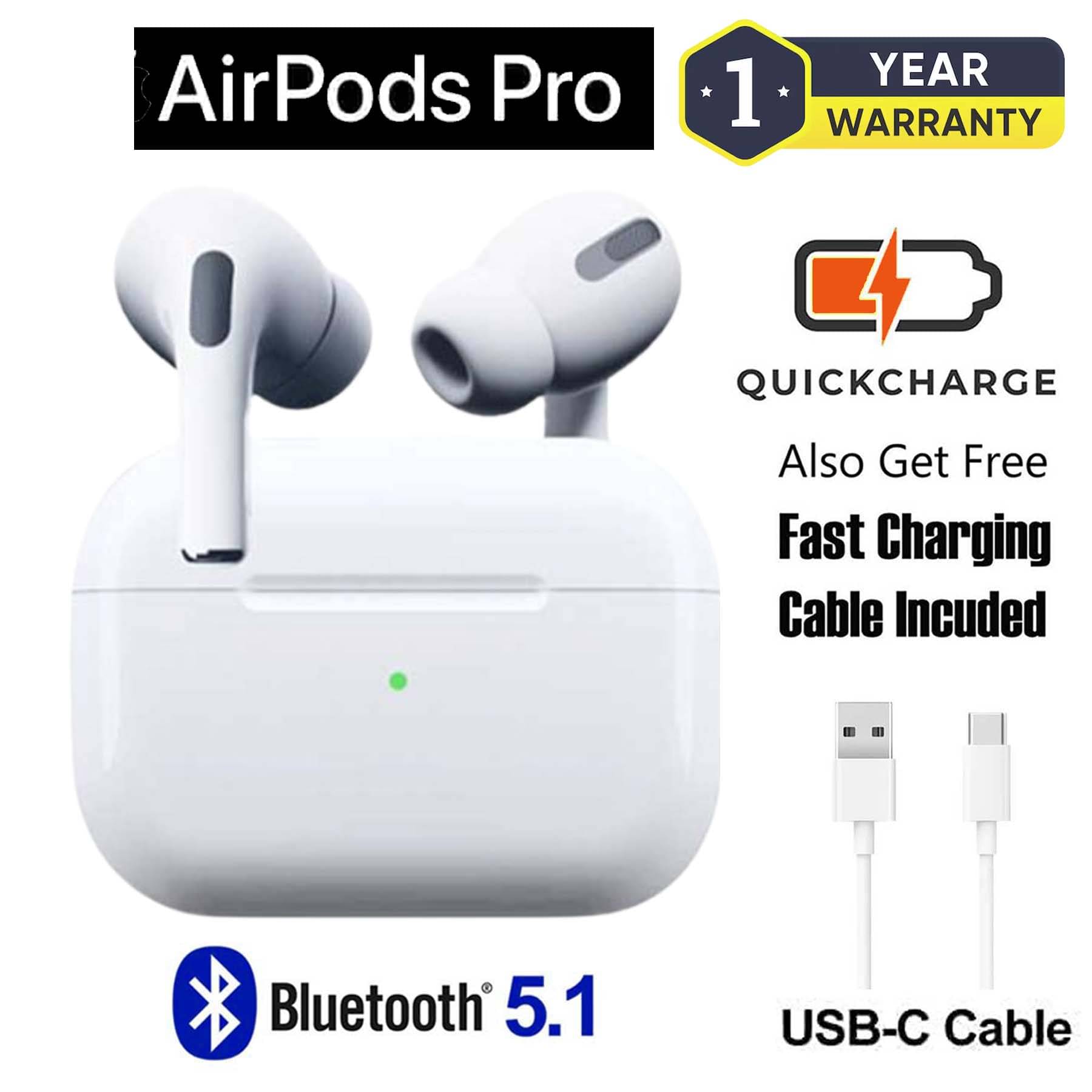     			U7 Tws Airbuds, Fast Charging, 3D Sound, Powerfull Bass IPX4(Splash & Sweat Proof)