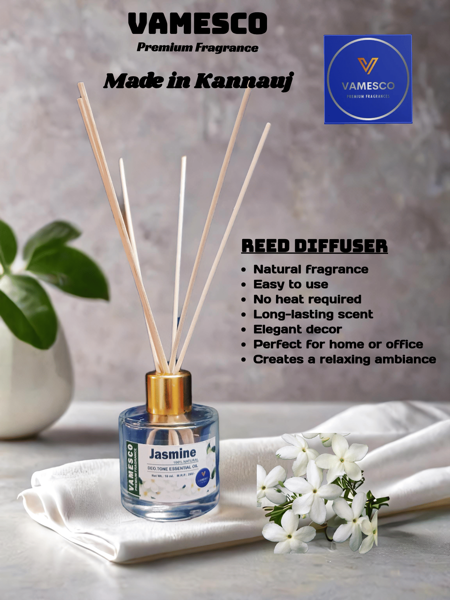     			Vamesco Premium Fragrances Reeds - Pack of 1