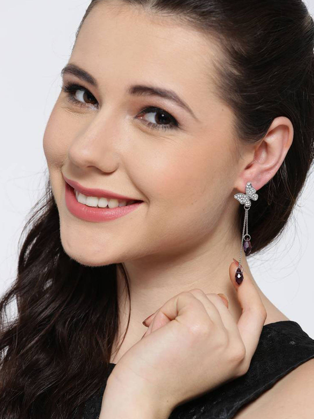     			YOUBELLA Multi Color Danglers Earrings ( Pack of 1 )
