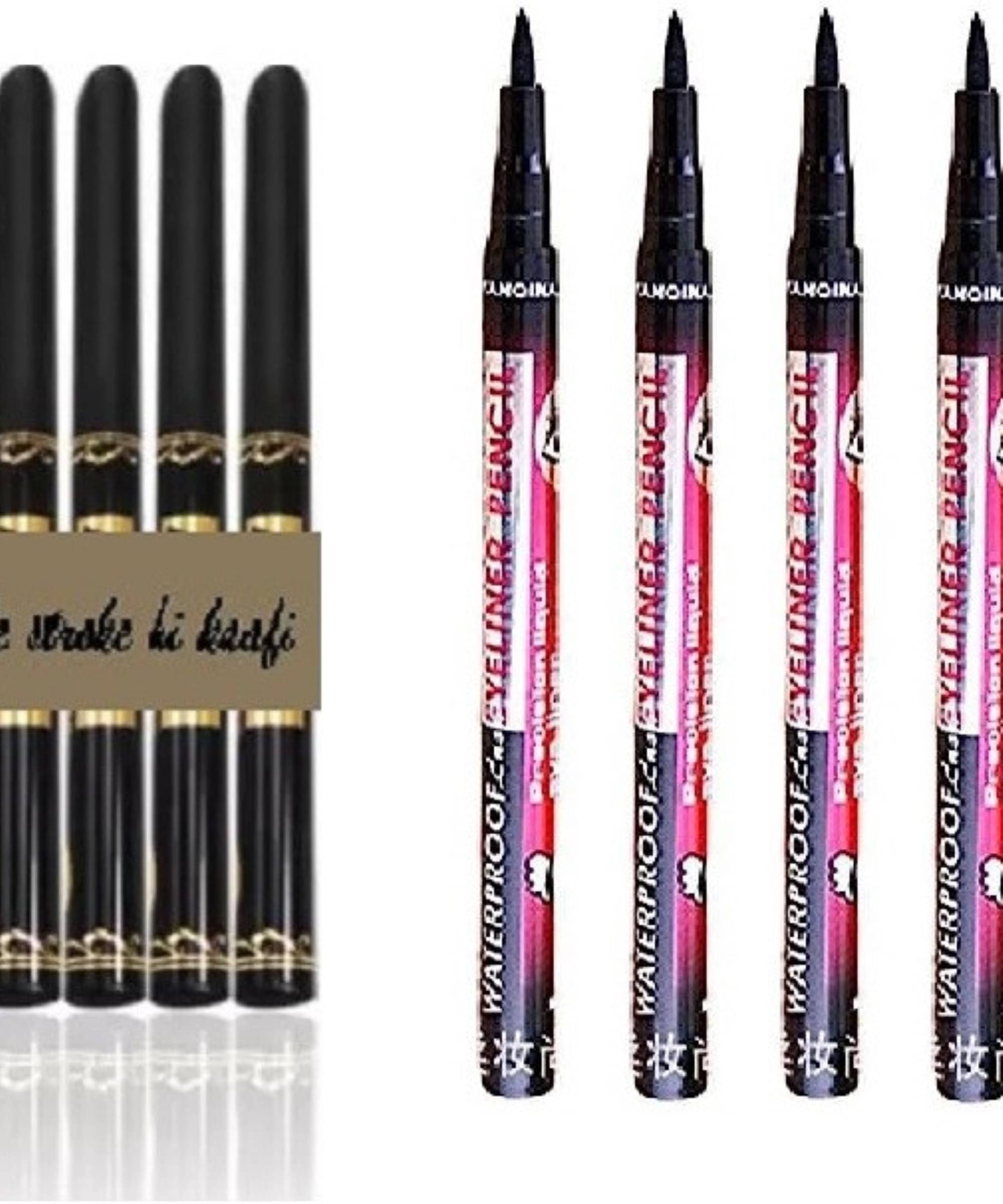     			Yelgo Makeup Kit ( 4 eyeliner::4 kajal )