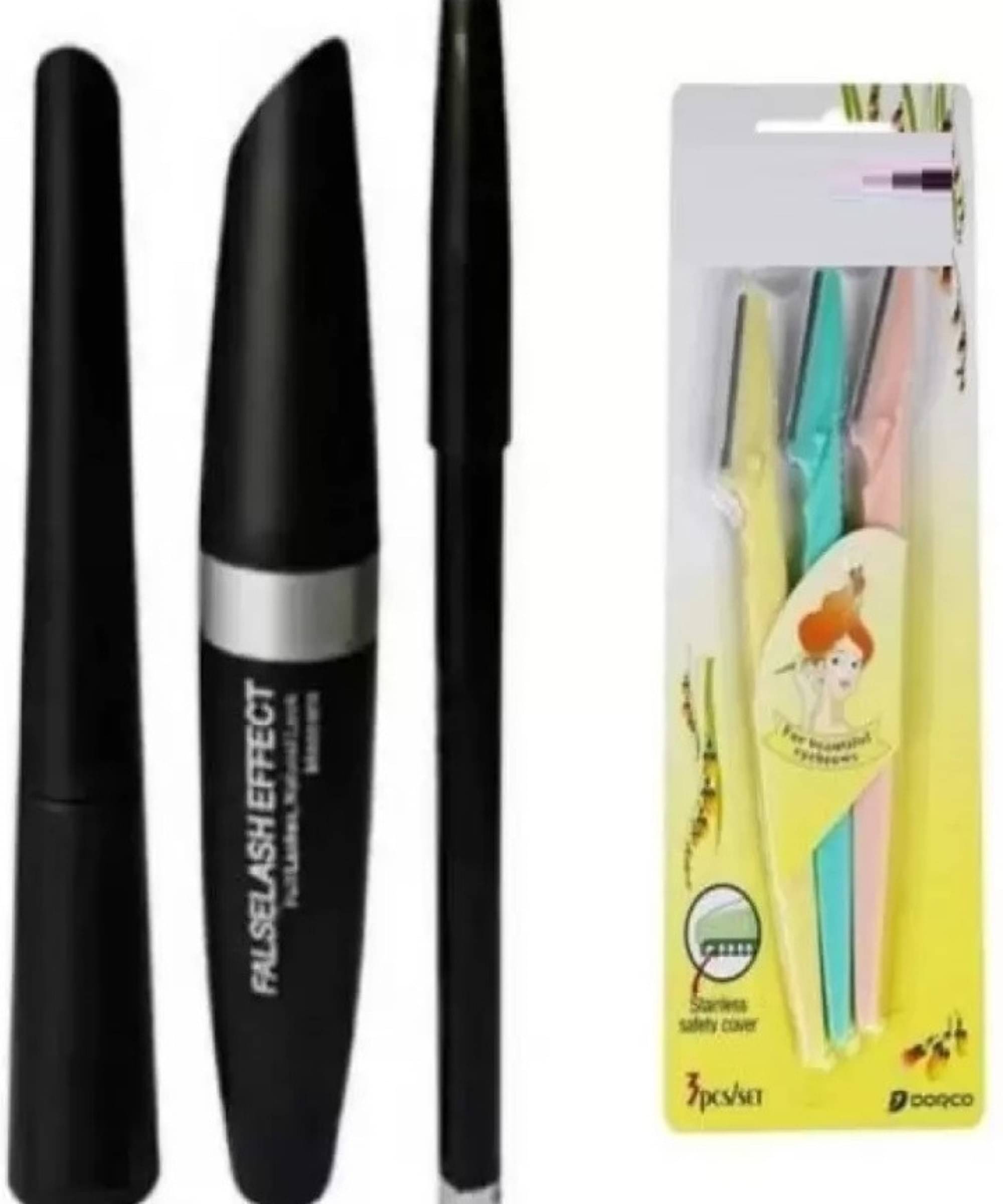     			Yelgo Makeup Kit ( Mascara::3 eye face razor::eyebrow pencile::mascara )