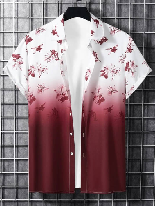 Zonanza Polyester Regular Fit Printed Half Sleeves Men's Casual Shirt - Maroon ( Pack of 1 ) Zonanza Polyester Regular Fit Printed Half Sleeves Men's Casual Shirt - Maroon ( Pack of 1 )