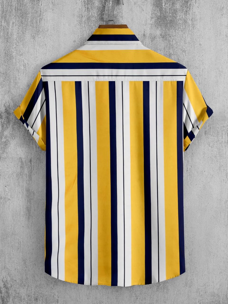     			Zonanza Polyester Regular Fit Solids Half Sleeves Men's Casual Shirt - Yellow ( Pack of 1 )