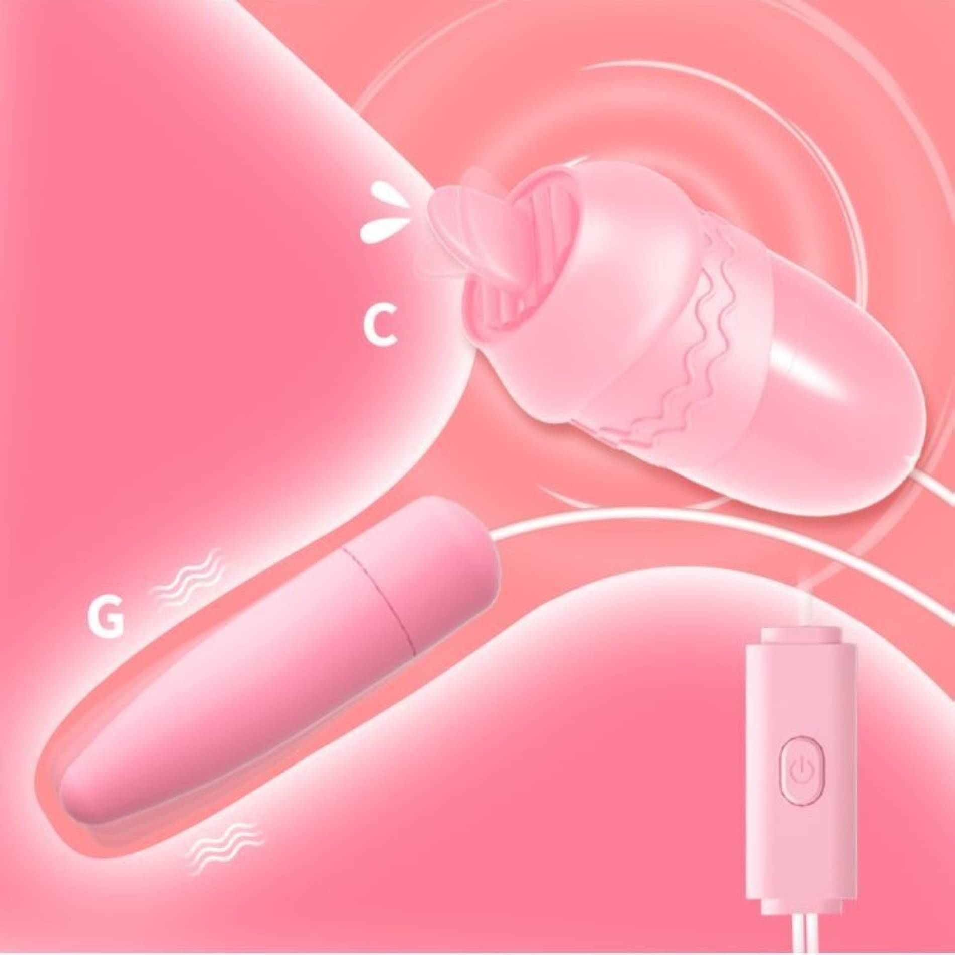     			crazynyt LICKER EGG Portable Manual Massager