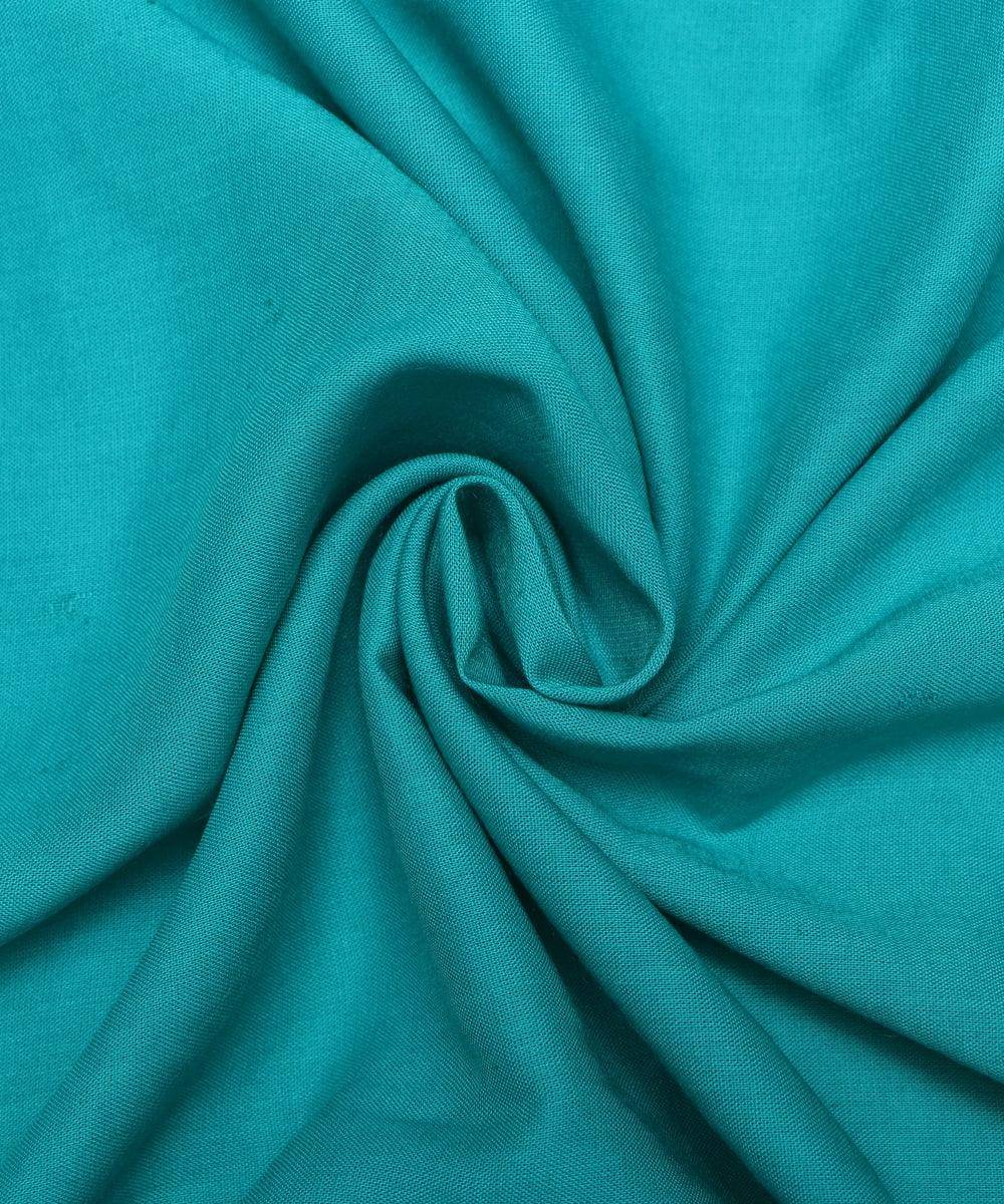     			manidhari fab Women Rayon Unstitched Dress Material ( Teal )