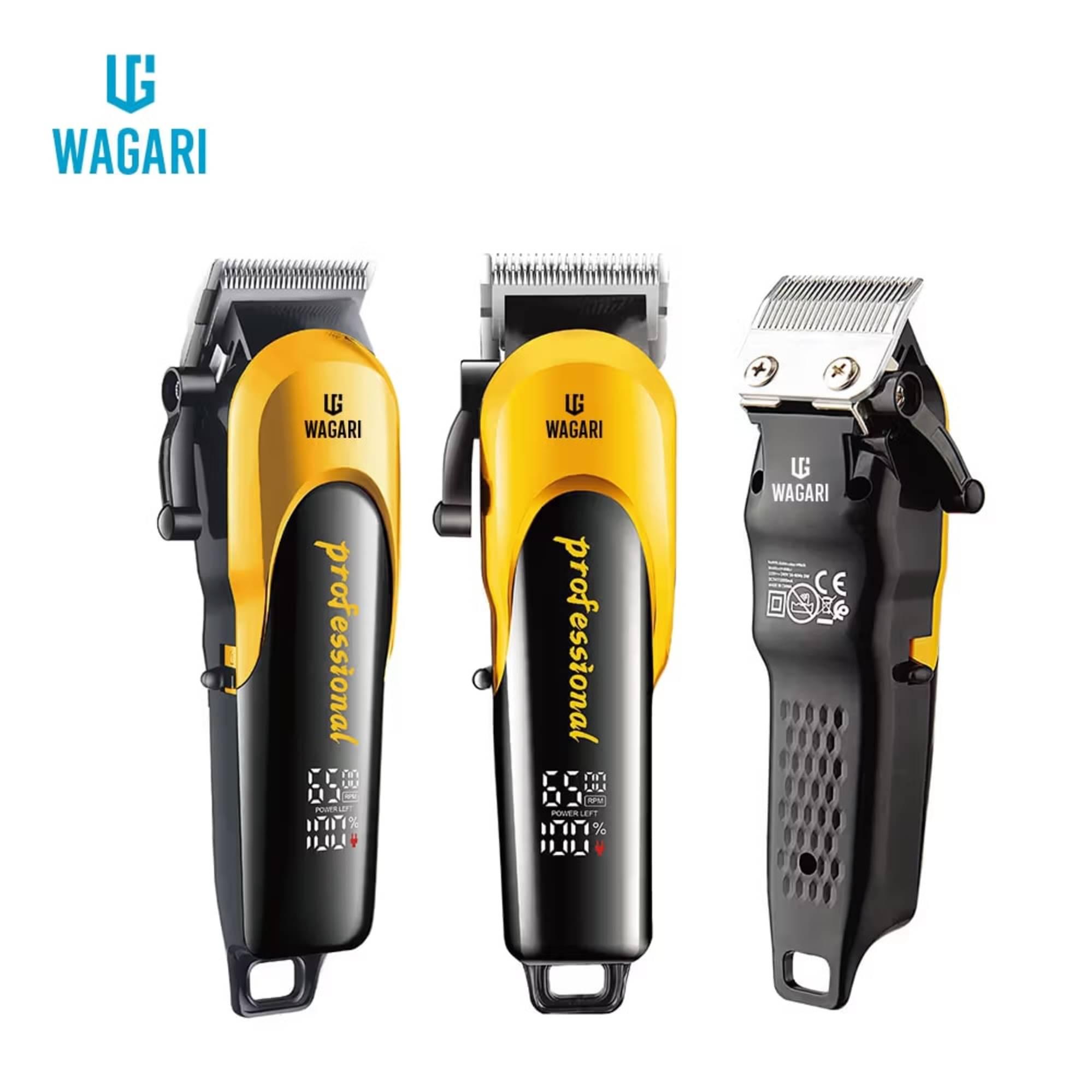     			wagari CT-8082 Black Cordless Beard Trimmer With 240 minutes Runtime