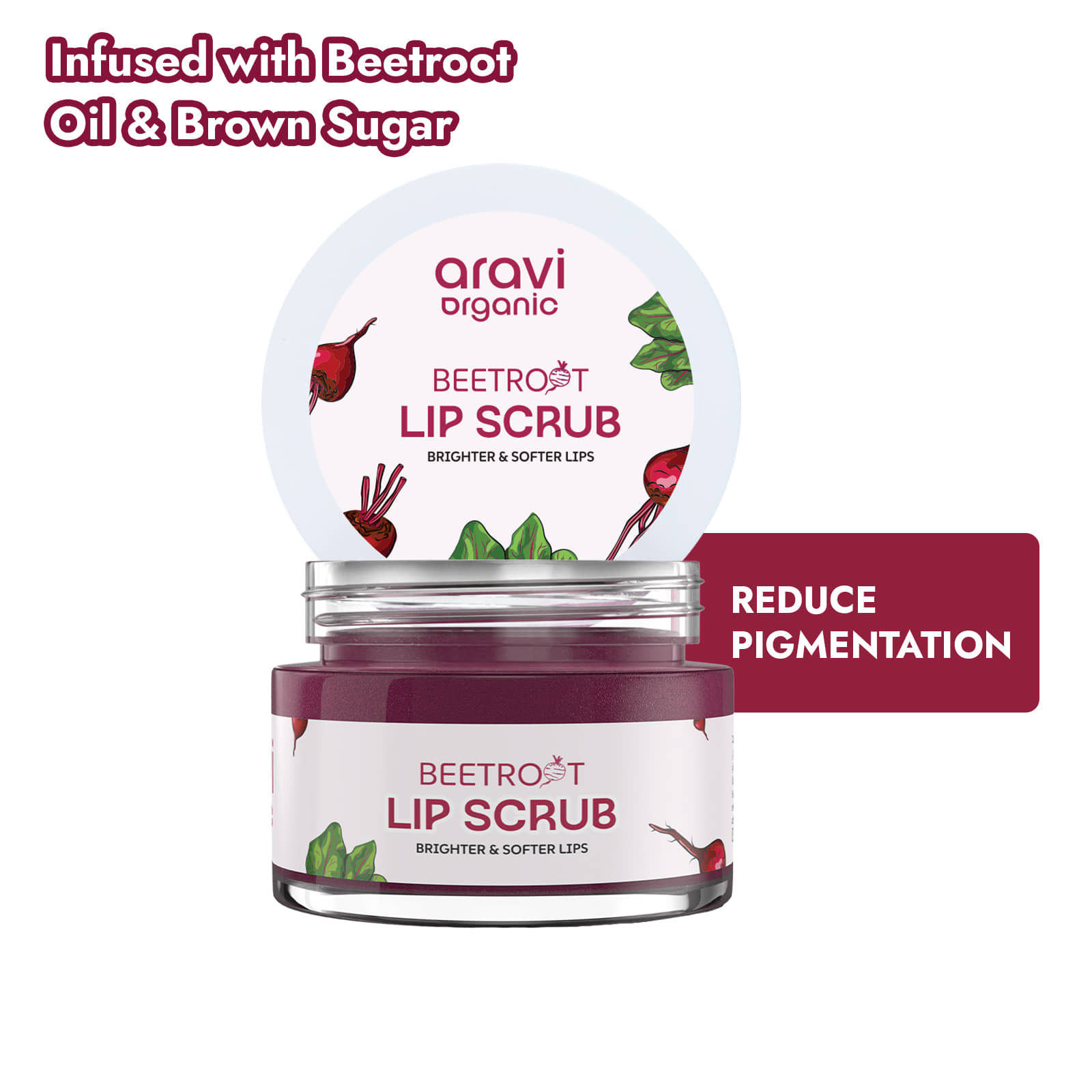 Aravi Organic Lips Nourishment Scrub & Exfoliators For Men & Women ( Pack of 1 )