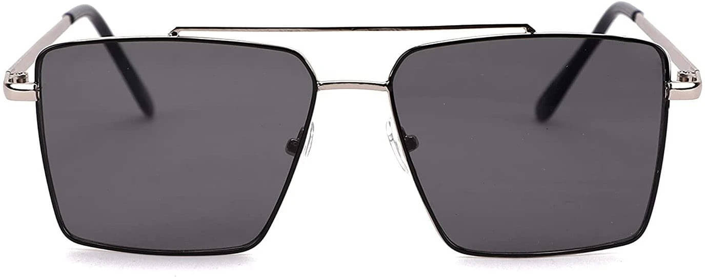 Ashru Silver Square Sunglasses ( Pack of 1 ) Ashru Silver Square Sunglasses ( Pack of 1 )