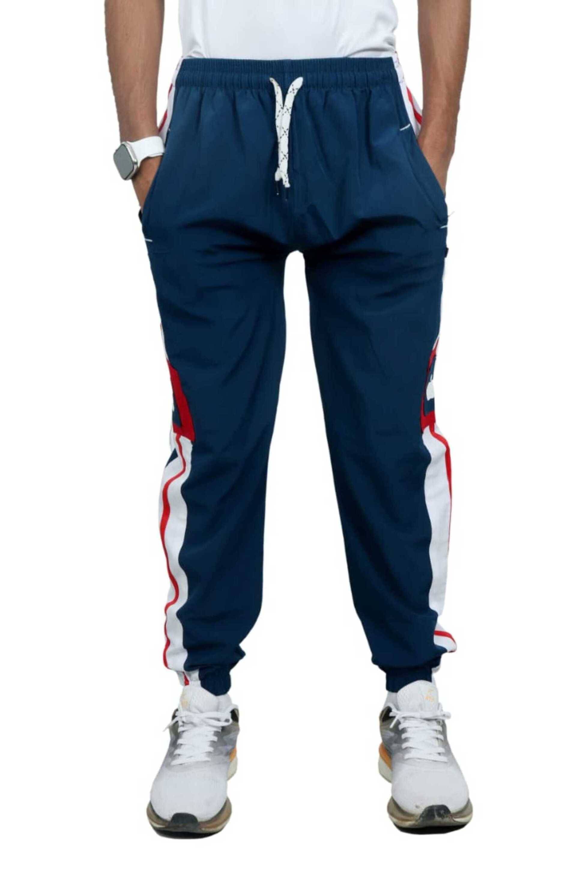     			DIAMOND EXPORTER Blue Polyester Men's Trackpants ( Pack of 1 )