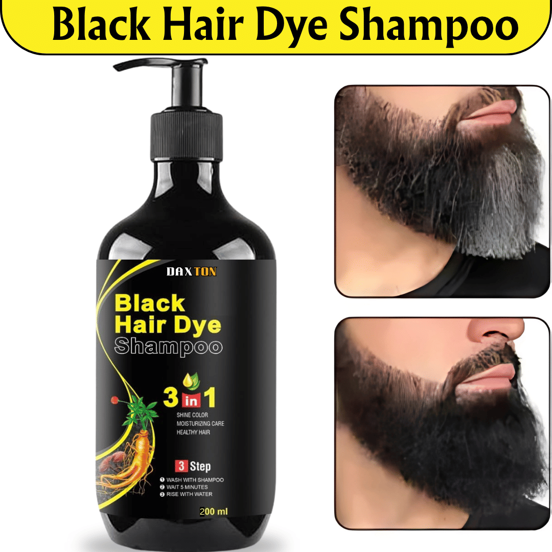 Daxton Natural Permanent Hair Color 200 mL Natural Black