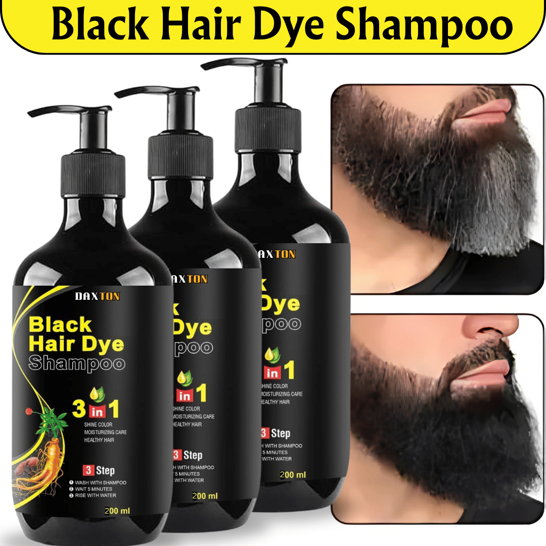 Daxton Natural Permanent Hair Color 600 mL Natural Black