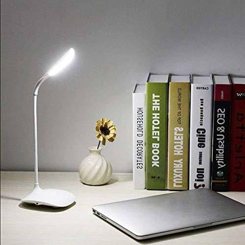     			FULKIZA White Study Table Lamp ( Pack of 1 )