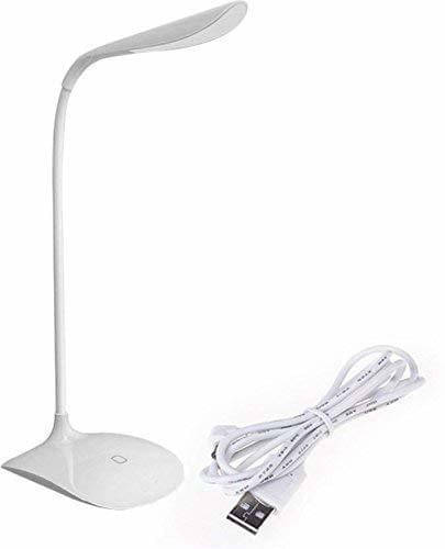     			FULKIZA White Study Table Lamp ( Pack of 1 )