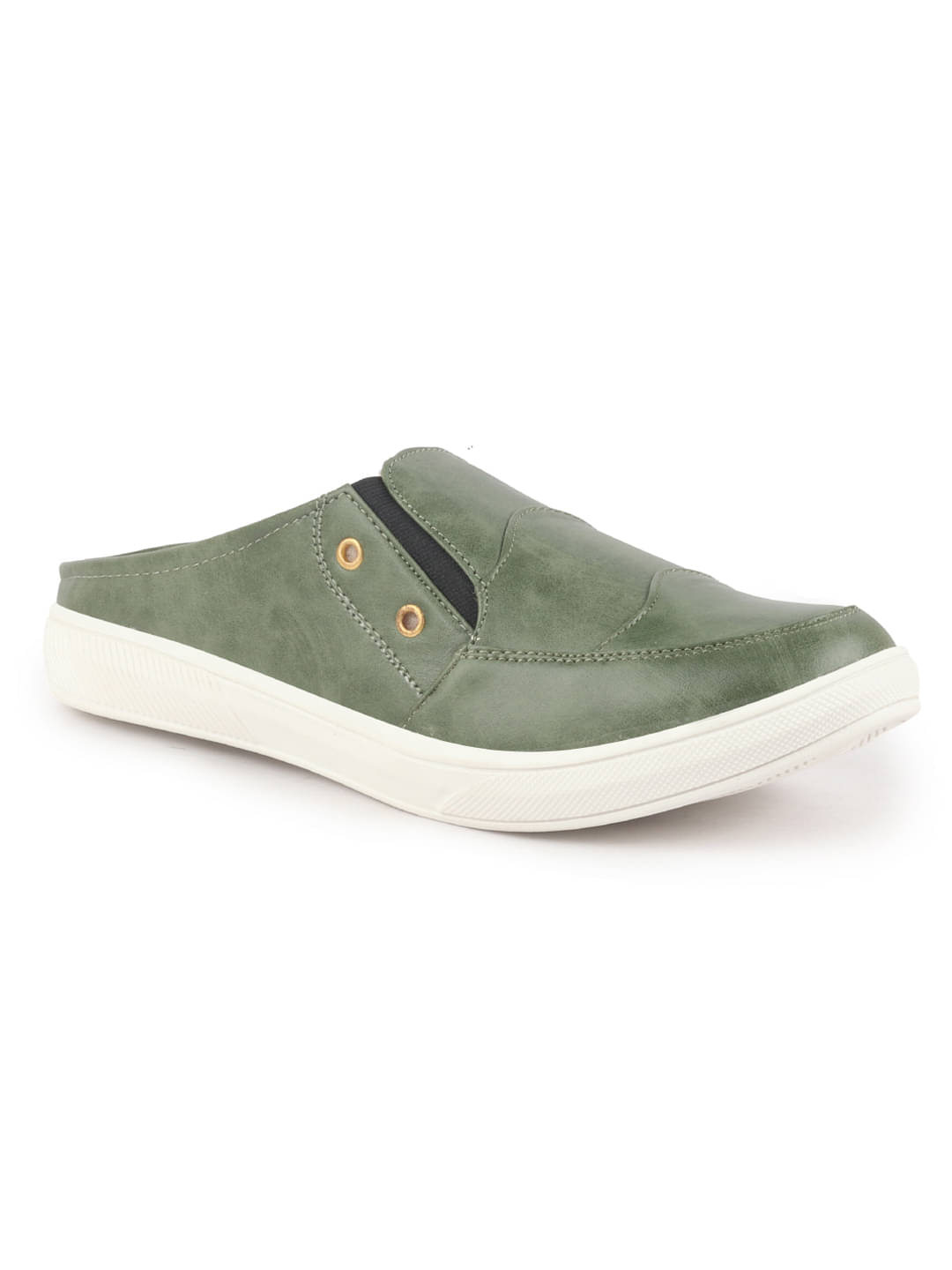     			Fausto Olive Men's Slip-on Shoes