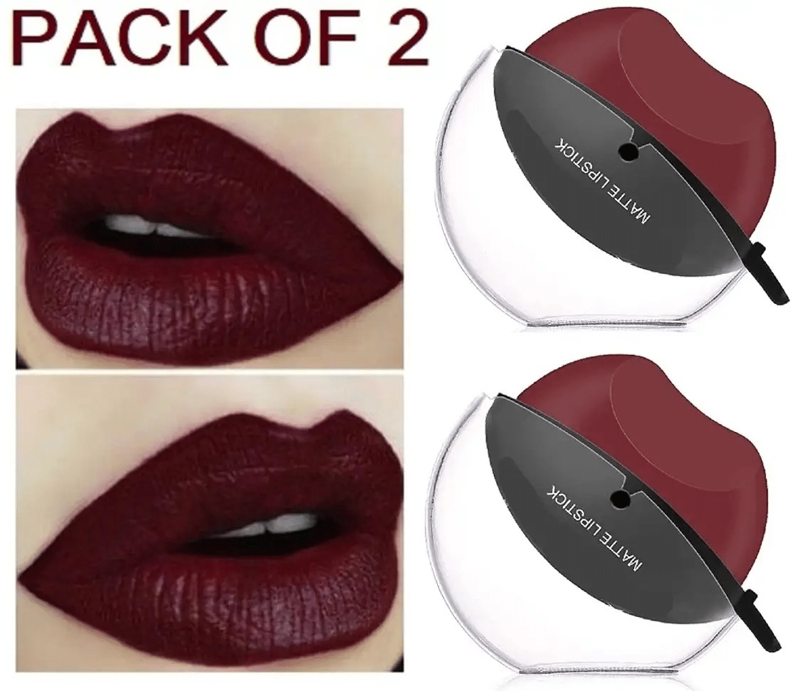 Generic Maroon Matte Long Lasting Crayon Lipstick ( Pack of 2 ) Generic Maroon Matte Long Lasting Crayon Lipstick ( Pack of 2 )