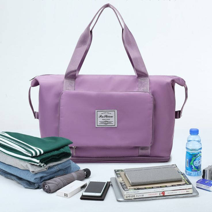     			Genric Sling Bag Fabric Set of 1 ( Purple )