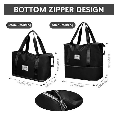     			Genric Tote Bag Fabric Set of 1 ( Black )