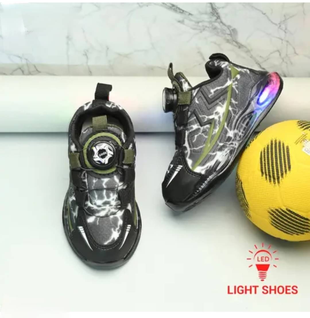     			ICONIC ME - Multicolor Boy's LED Shoes ( 1 Pair )