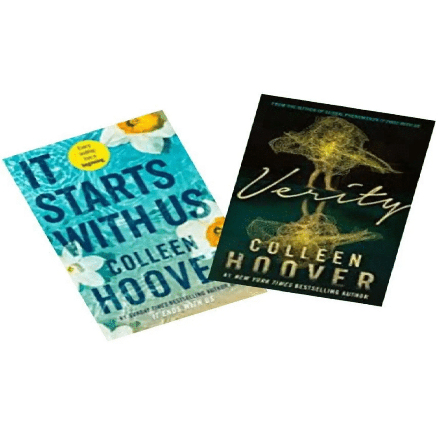 It Starts with Us + Verity ( paperback ) By Colleen Hoover It Starts with Us + Verity ( paperback ) By Colleen Hoover