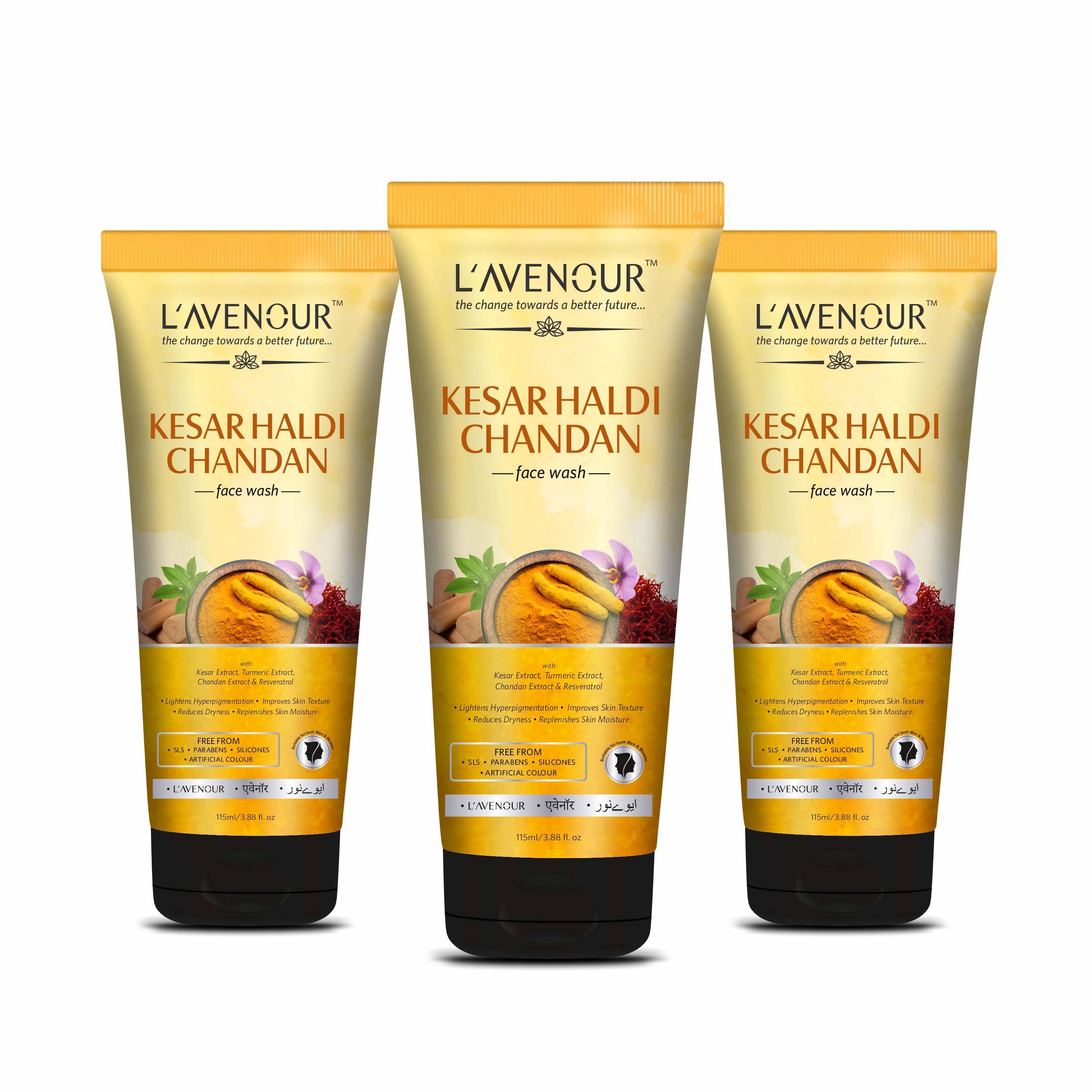     			LAVENOUR - Pigmentation Removal Face Wash For All Skin Type ( Pack of 3 )