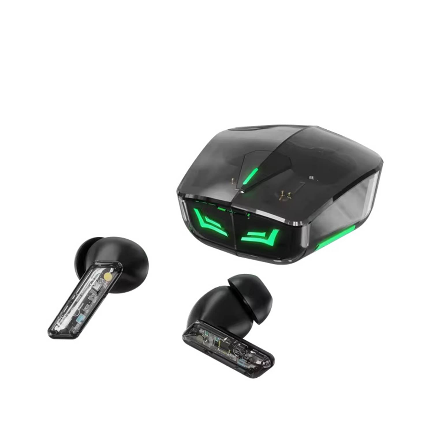     			Life Like Gaming TWS Transparent Earbuds Earphones With Mic