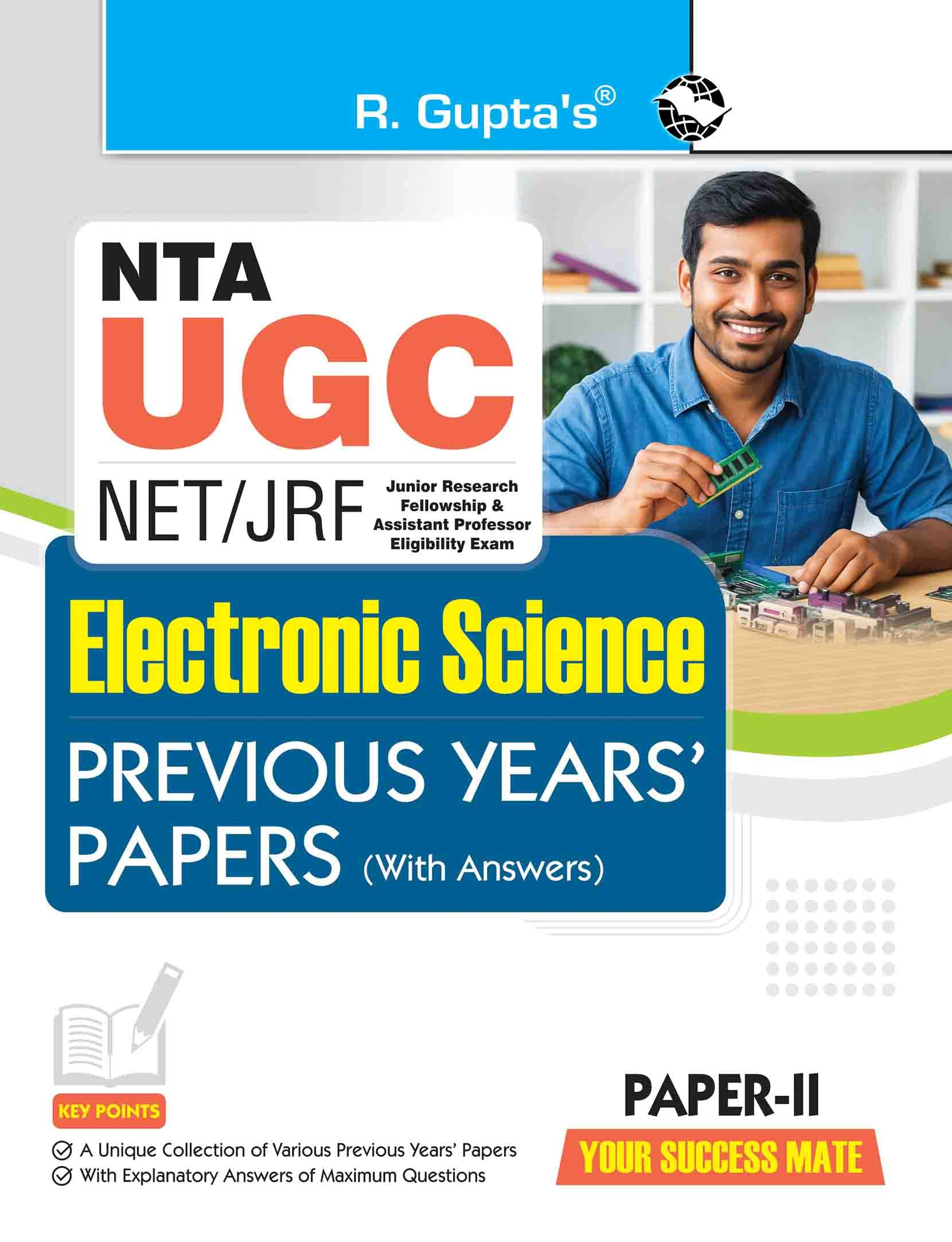     			NTA-UGC-NET/JRF: Electronic Science (Paper II) Previous Years' Papers