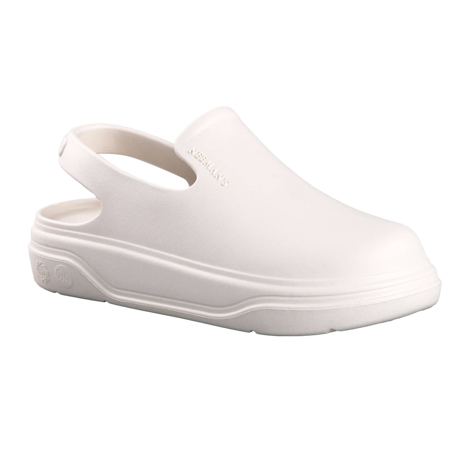     			Neemans Off White Men's Thong Flip Flop