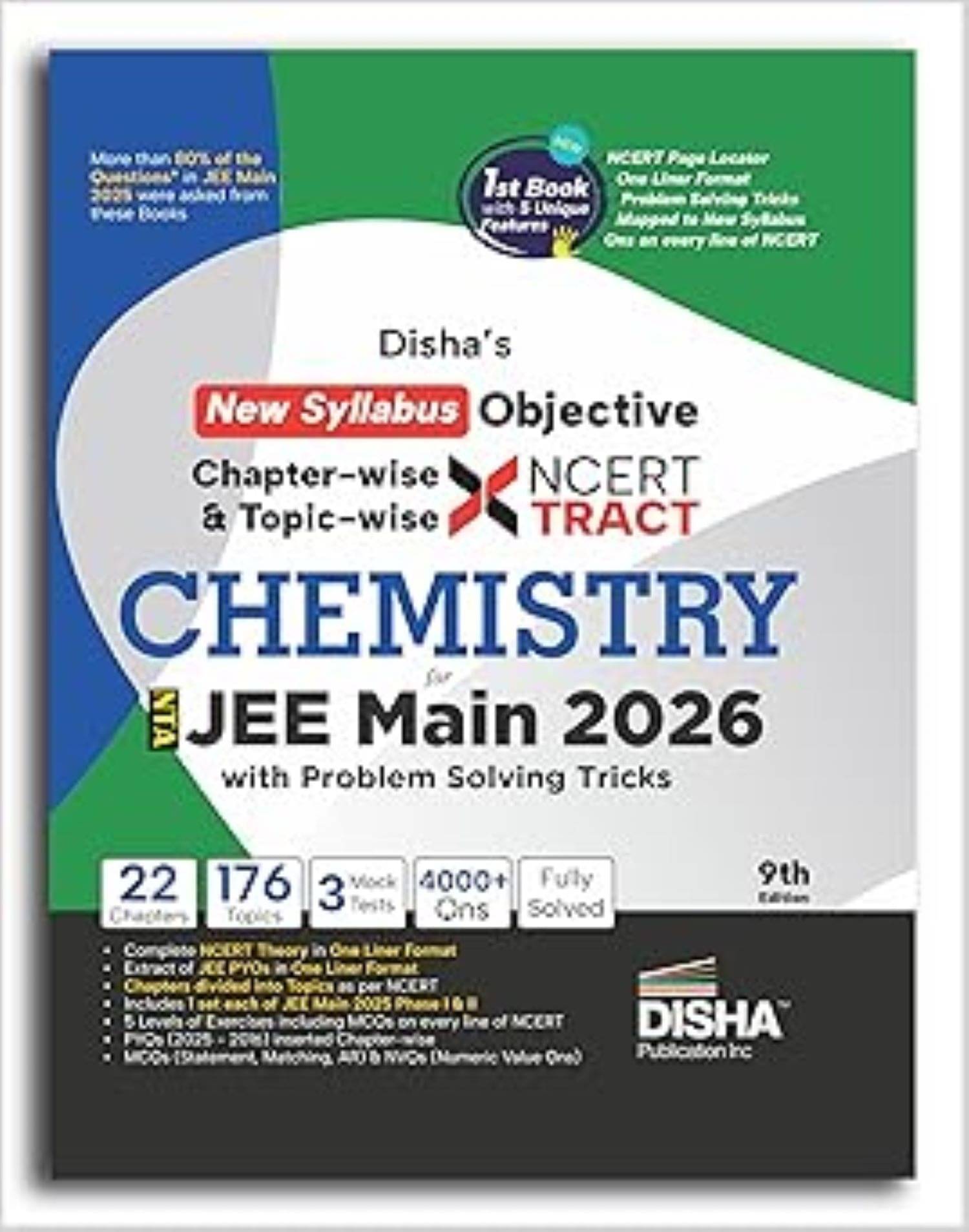     			OBJECTIVE X NCERT TRACT CHEMISTRY FOR JEE MAIN